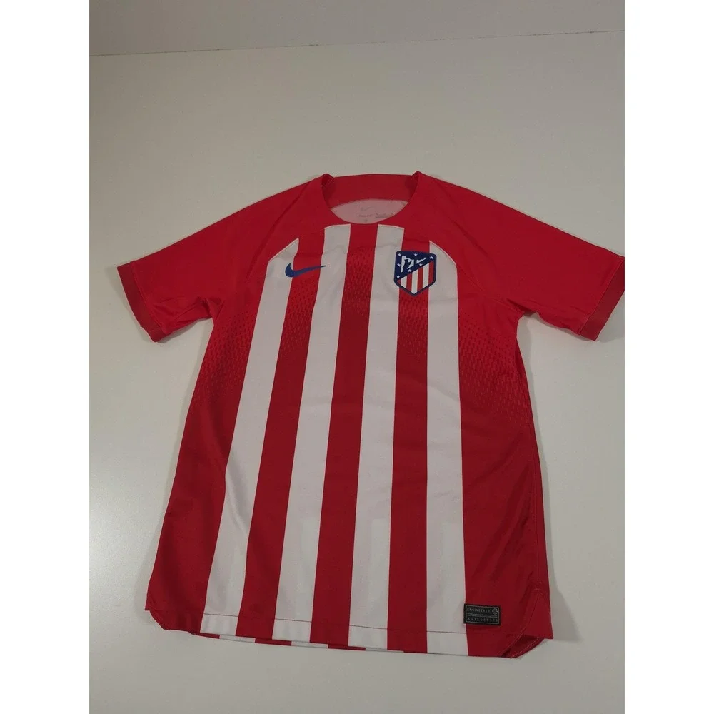 Atletico Madrid Jersey Mens Medium Red Home Soccer Nike Dri-FIT Griezmann 7